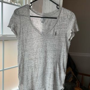 Ralph Lauren Linen V-neck